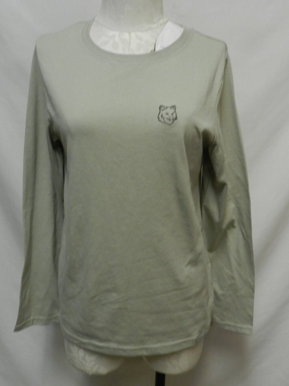 Maison Kitsune Paris EVA AIR Fox knit long sleeve t shirt top Size Medium M Md